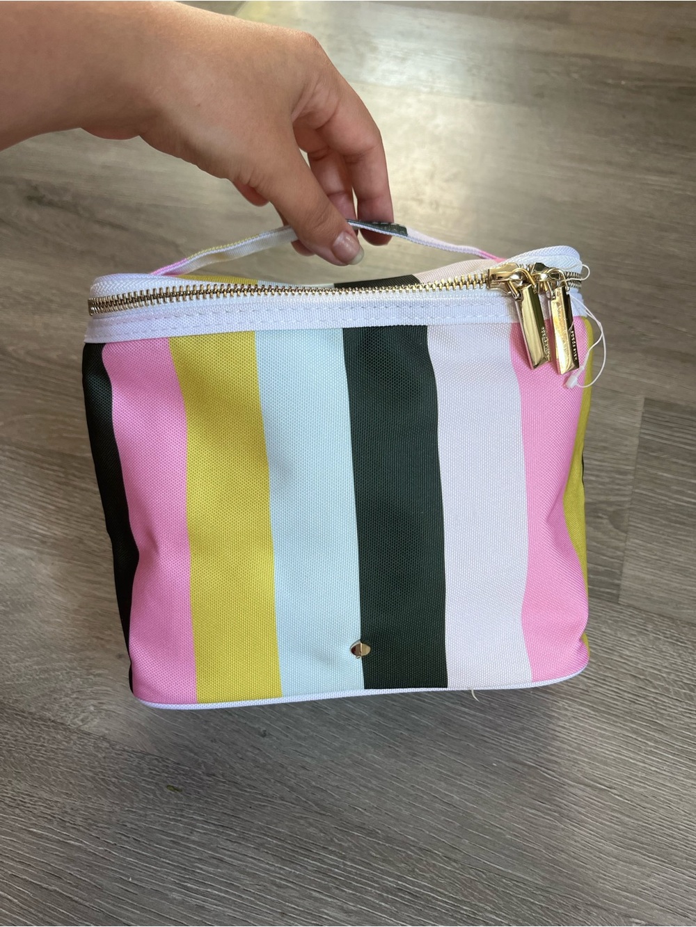 kate spade New York Striped insulated lunch bag